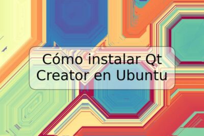 Cómo instalar Qt Creator en Ubuntu