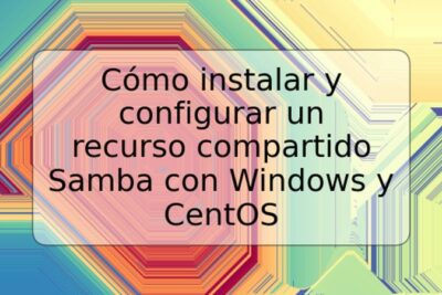 Cómo instalar y configurar un recurso compartido Samba con Windows y CentOS