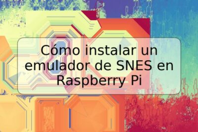 Cómo instalar un emulador de SNES en Raspberry Pi