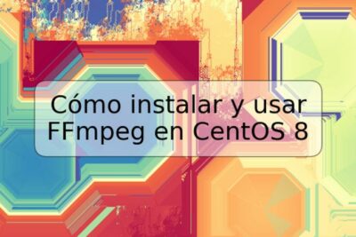 Cómo instalar y usar FFmpeg en CentOS 8