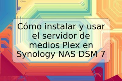 Cómo instalar y usar el servidor de medios Plex en Synology NAS DSM 7