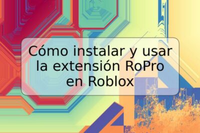 Cómo instalar y usar la extensión RoPro en Roblox