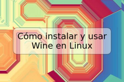 Cómo instalar y usar Wine en Linux