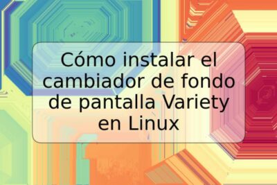 Cómo instalar el cambiador de fondo de pantalla Variety en Linux