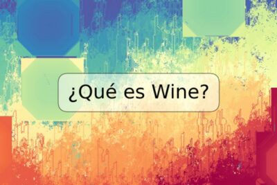 ¿Qué es Wine?