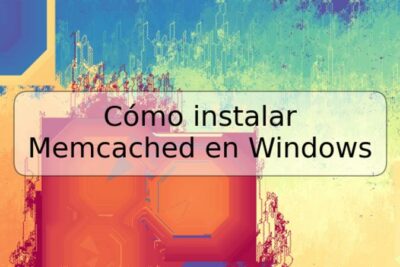 Cómo instalar Memcached en Windows