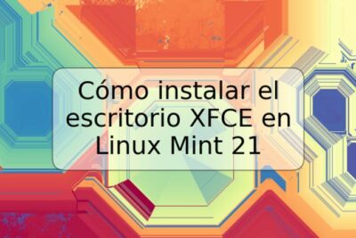 Cómo instalar el escritorio XFCE en Linux Mint 21
