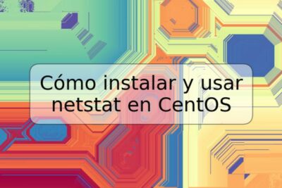 Cómo instalar y usar netstat en CentOS