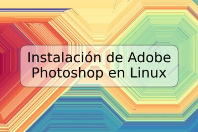 Instalación de Adobe Photoshop en Linux