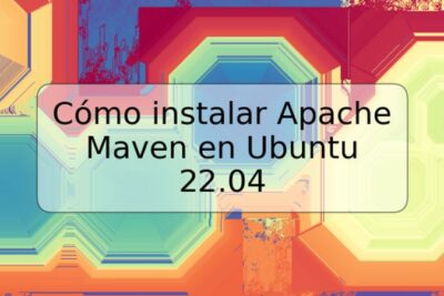 Cómo instalar Apache Maven en Ubuntu 22.04