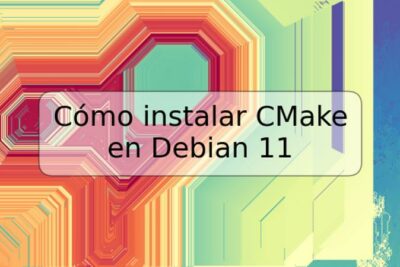 Cómo instalar CMake en Debian 11