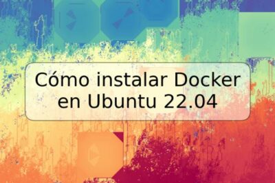 Cómo instalar Docker en Ubuntu 22.04