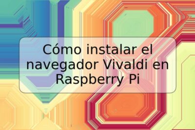 Cómo instalar el navegador Vivaldi en Raspberry Pi