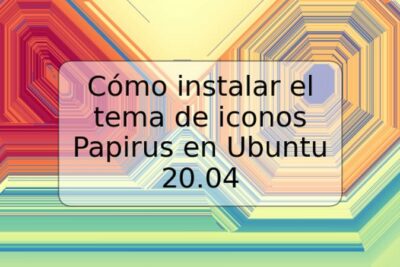 Cómo instalar el tema de iconos Papirus en Ubuntu 20.04