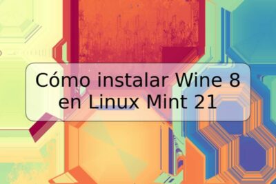 Cómo instalar Wine 8 en Linux Mint 21