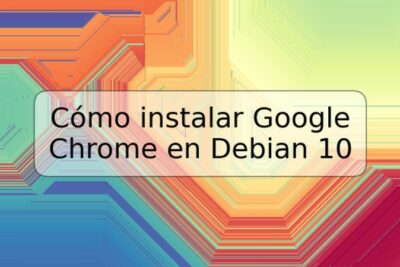 Cómo instalar Google Chrome en Debian 10