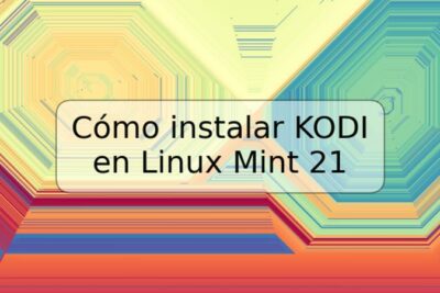 Cómo instalar KODI en Linux Mint 21