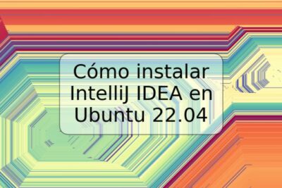 Cómo instalar IntelliJ IDEA en Ubuntu 22.04