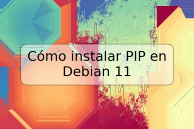 Cómo instalar PIP en Debian 11