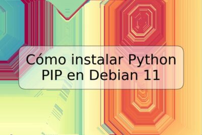Cómo instalar Python PIP en Debian 11