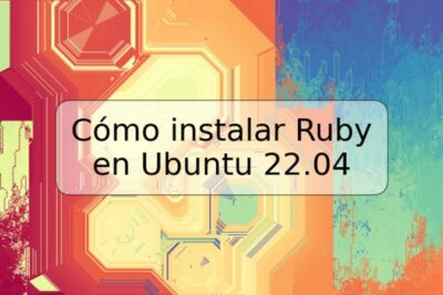 Cómo instalar Ruby en Ubuntu 22.04