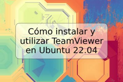 Cómo instalar y utilizar TeamViewer en Ubuntu 22.04