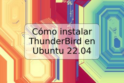 Cómo instalar ThunderBird en Ubuntu 22.04
