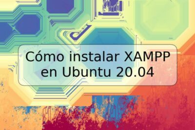 Cómo instalar XAMPP en Ubuntu 20.04