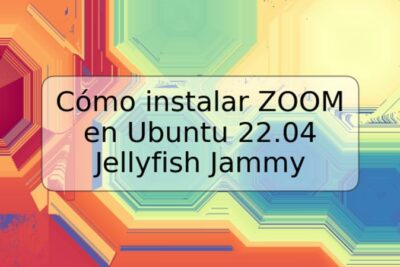 Cómo instalar ZOOM en Ubuntu 22.04 Jellyfish Jammy