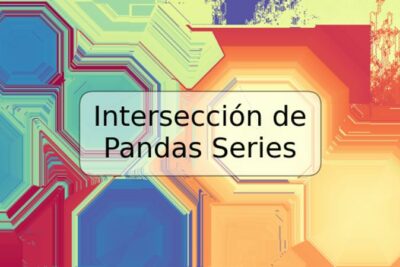 Intersección de Pandas Series