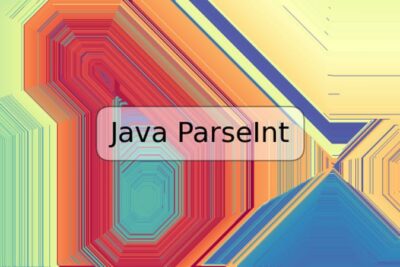 Java ParseInt