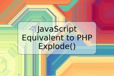 JavaScript Equivalent to PHP Explode()