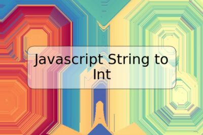 Javascript String to Int