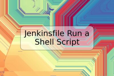 Jenkinsfile Run a Shell Script