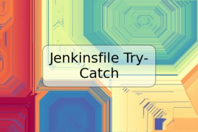 Jenkinsfile Try-Catch