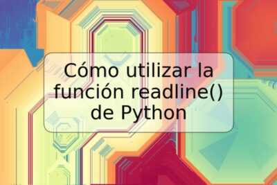 Cómo utilizar la función readline() de Python