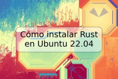 Cómo instalar Rust en Ubuntu 22.04