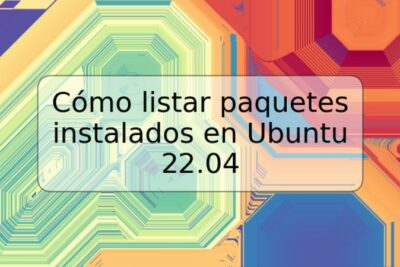 Cómo listar paquetes instalados en Ubuntu 22.04