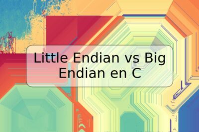 Little Endian vs Big Endian en C