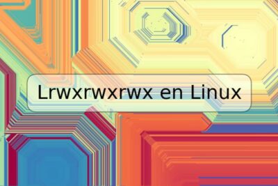 Lrwxrwxrwx en Linux