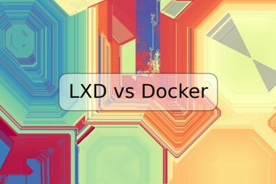 LXD vs Docker
