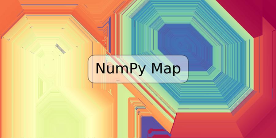 NumPy Map