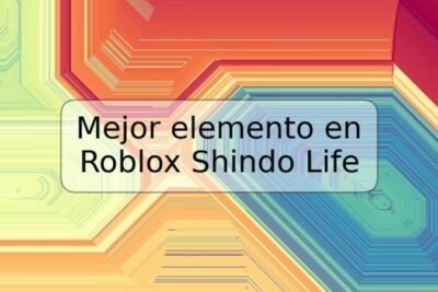 Mejor elemento en Roblox Shindo Life