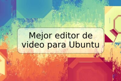 Mejor editor de video para Ubuntu