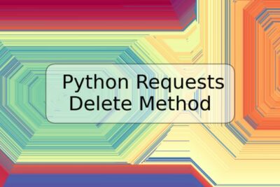 Python Requests Delete Method