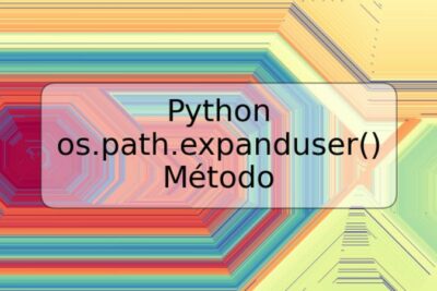 Python os.path.expanduser() Método