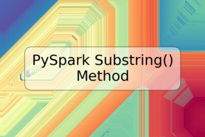 PySpark Substring() Method