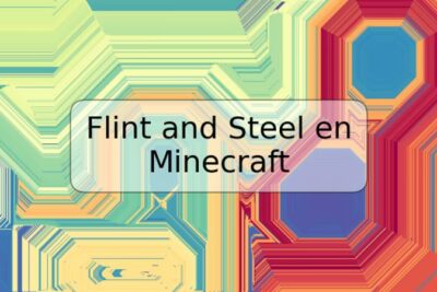 Flint and Steel en Minecraft