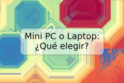 Mini PC o Laptop: ¿Qué elegir?