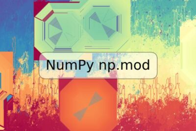 NumPy np.mod